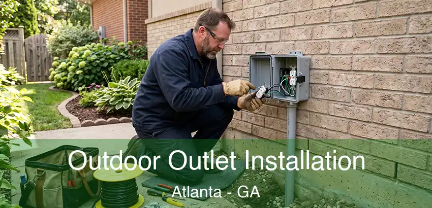 Outdoor Outlet Installation Atlanta - GA